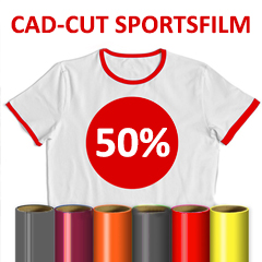Корейская пленка CAD-CUT SPORTSFILM с невероятной скидкой 50%