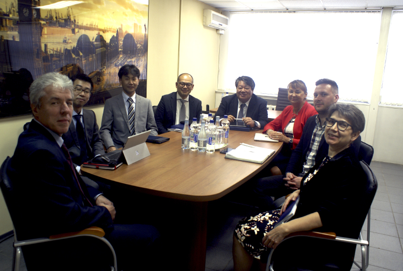 Деловая встреча с делегацией Мимаки